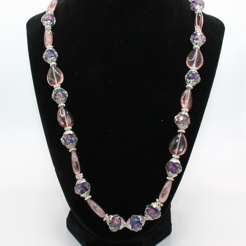 Beautiful Glass Beads Necklace